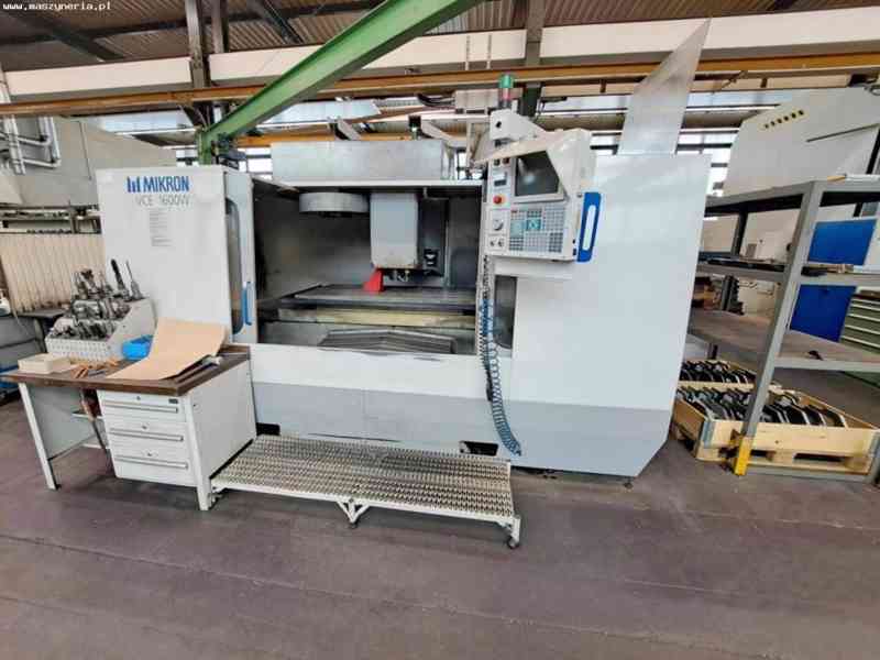 CNC vertikální obráběcí centrum HAAS MIKRON VCE 1600W - foto 2