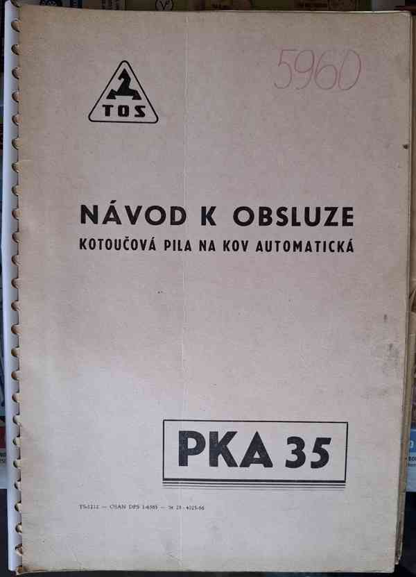 Návod pily PKA-35 - foto 1