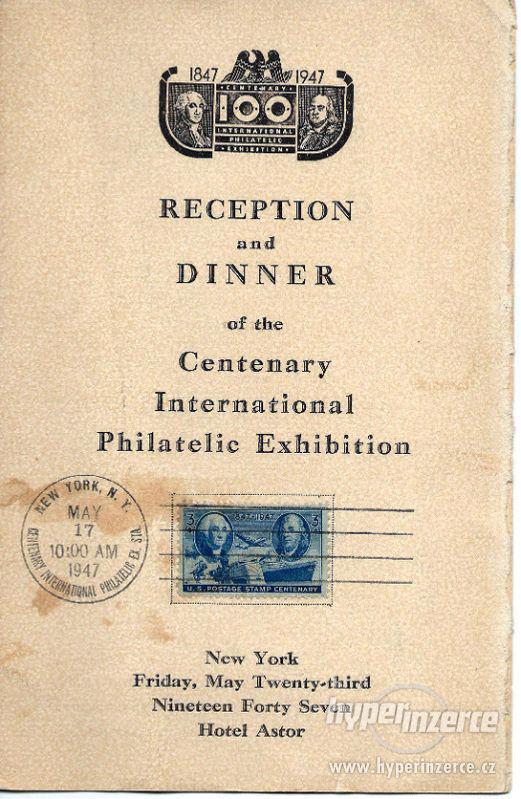 Pozvánka, výstava, New York 1947 - foto 2