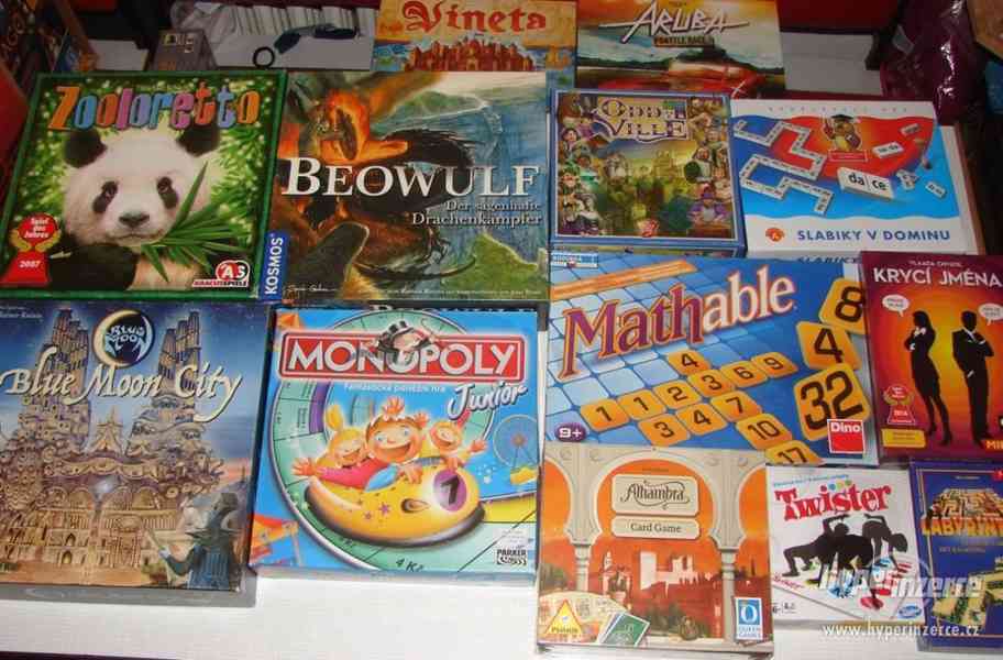 Nabízím společenské hry, deskové hry, deskovky (boardgame) - foto 17