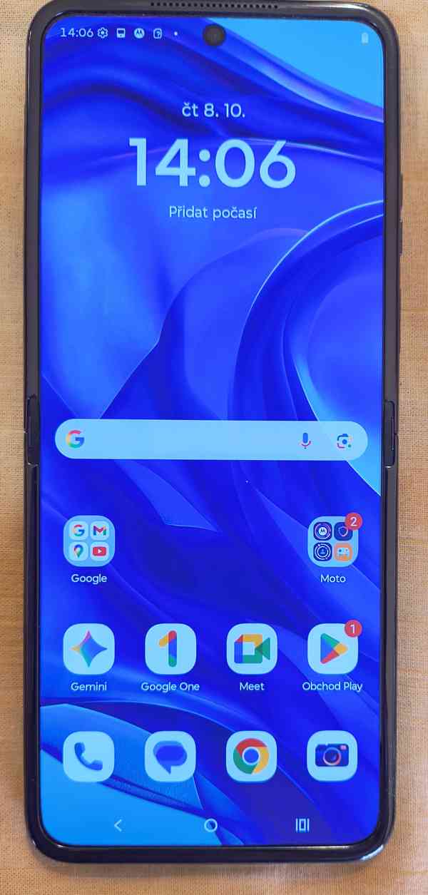 Prodám Motorola Razr 50 Ultra Midnight Blue 12/512 GB - foto 5