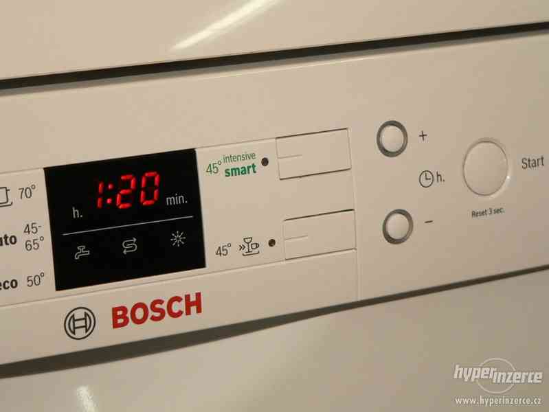 Bílá myčka Bosch na volné postavení SMS53N02EU - foto 4
