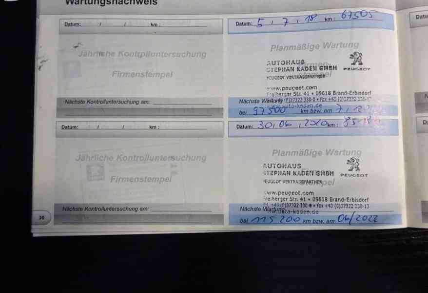 Peugeot 308 1.6i r.v.2010 serviska STK:9/2027 - foto 27