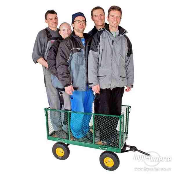 Multifunkční zahradní vozík s nosností až 550 kg - foto 1