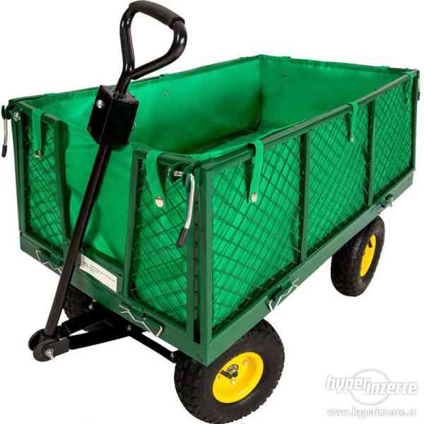Multifunkční zahradní vozík s nosností až 550 kg - foto 2