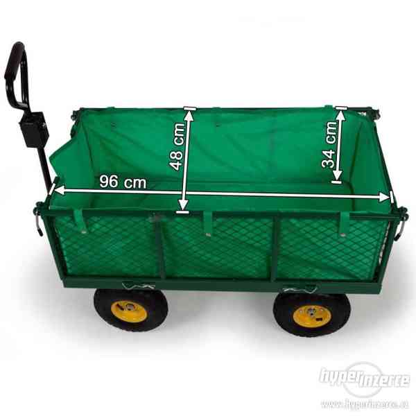 Multifunkční zahradní vozík s nosností až 550 kg - foto 5