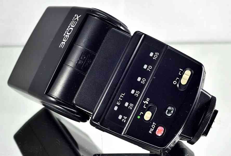 Canon Speedlite 380 EX *blesk*GN:38*E-TTL II/E-TTL - foto 4