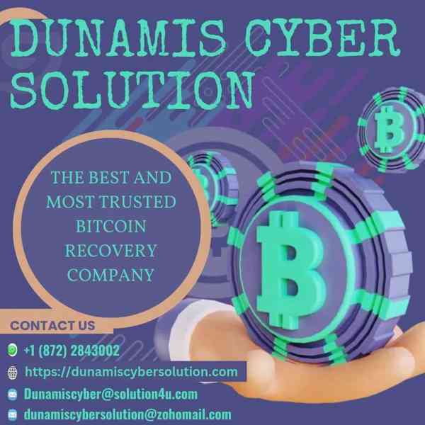 DUNAMIS CYBER SOLUTION TO RECOVER  HACKED FUNDS, BITCOINS - foto 2