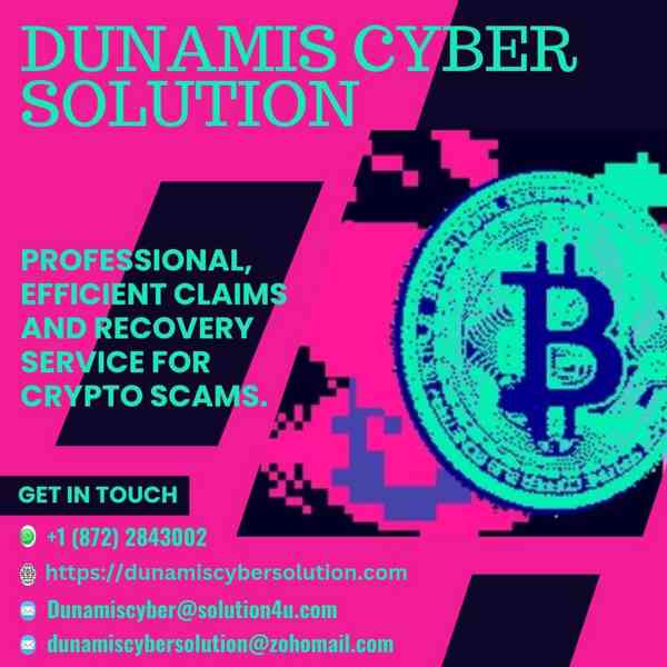 DUNAMIS CYBER SOLUTION TO RECOVER  HACKED FUNDS, BITCOINS - foto 1