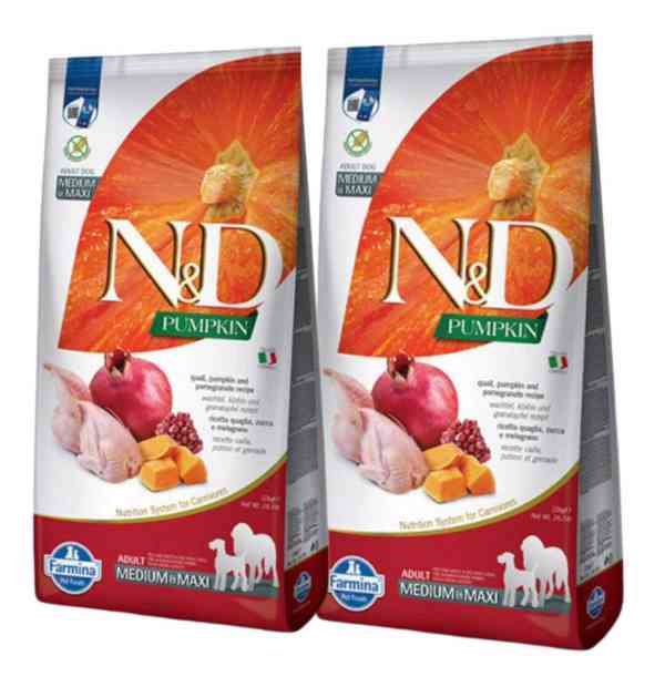 N&D granule pro psy křepelka 12 kg 
