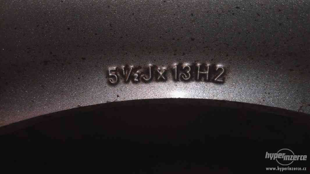 litá kola volkswagen 5,5J x 13 H2 ET35, 4 x 100 - foto 3