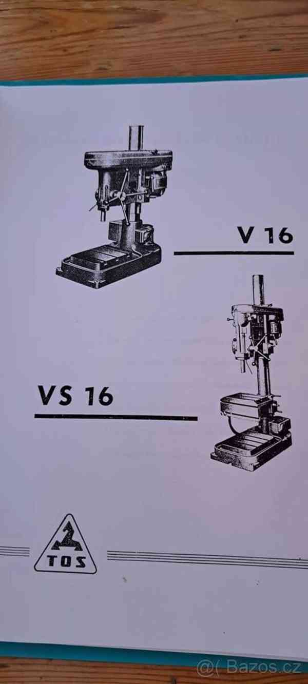 Stolní dílenská vrtačka TOS V16 - foto 2