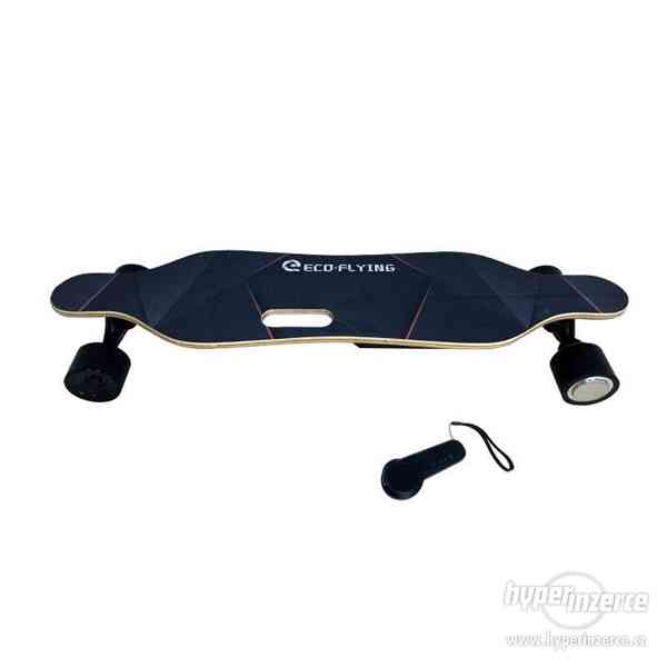 Nový elektro Longboard | 20km/h | dva HUB motory!! - foto 4