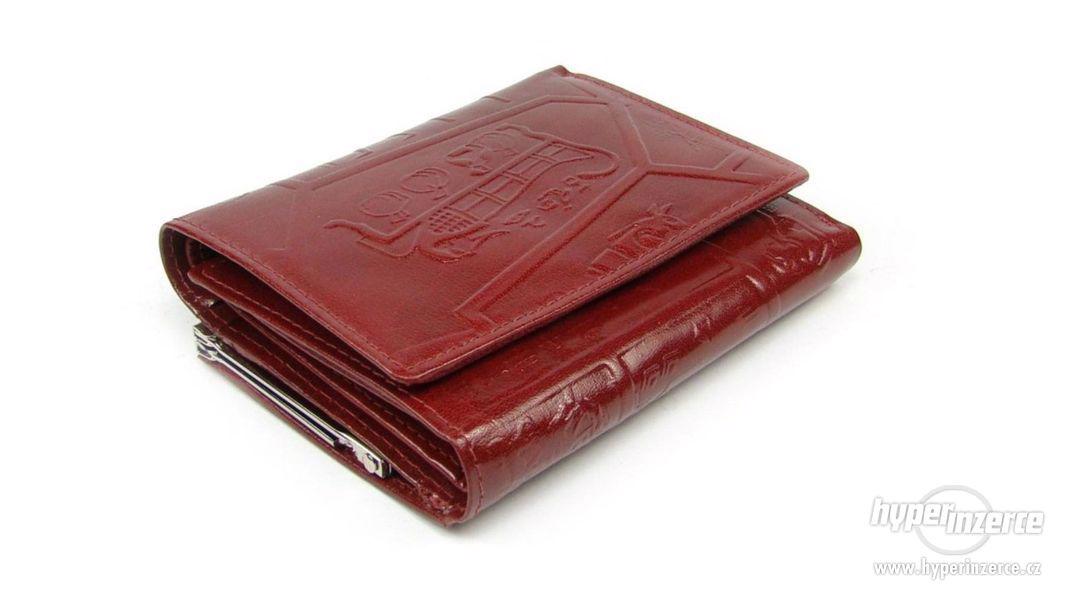 Dámská peněženka červeno-hnědá - foto 1