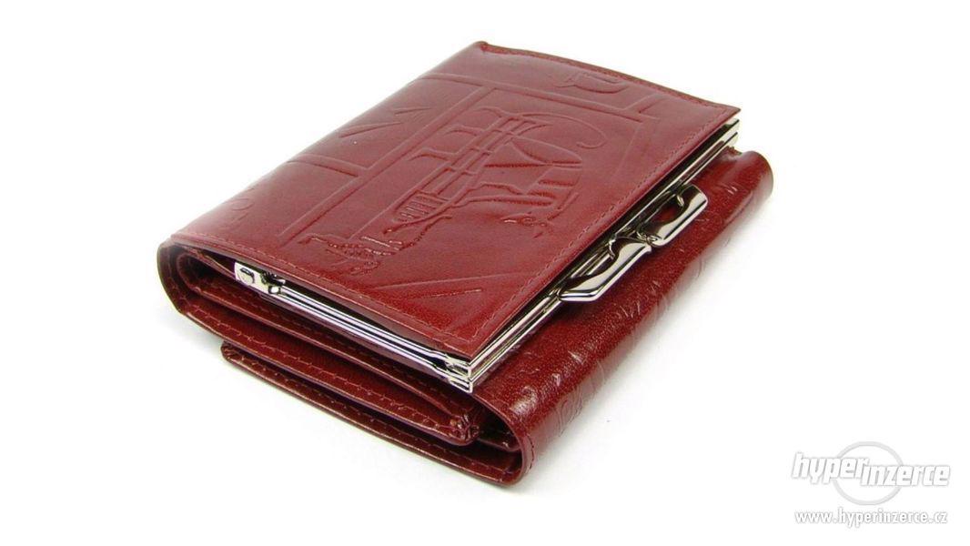 Dámská peněženka červeno-hnědá - foto 2