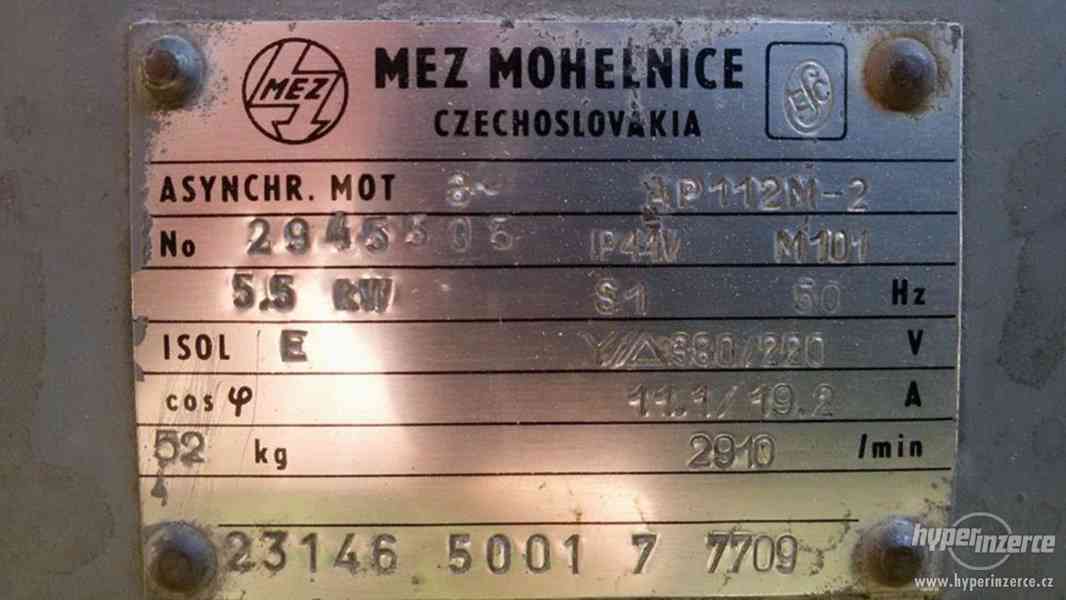 elektromotor MEZ Mohelnice 5,5 kW - foto 2