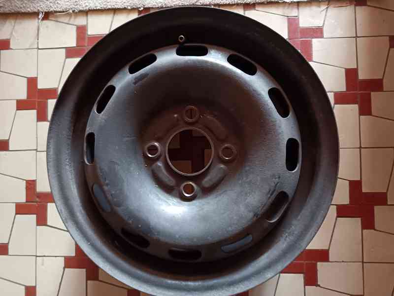 Prodám disky Mazda 2 DY, 5.5J x 14 ET 47.5 plech - foto 3
