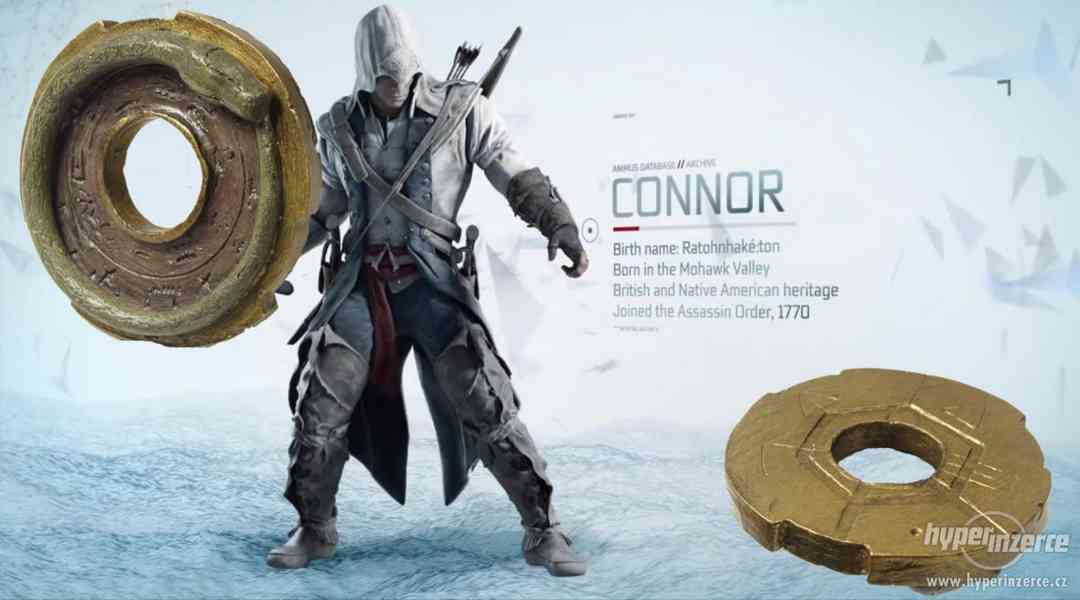 Assassin's Creed 3 Connorův Amulet Grand Temple Key Haytham - foto 1