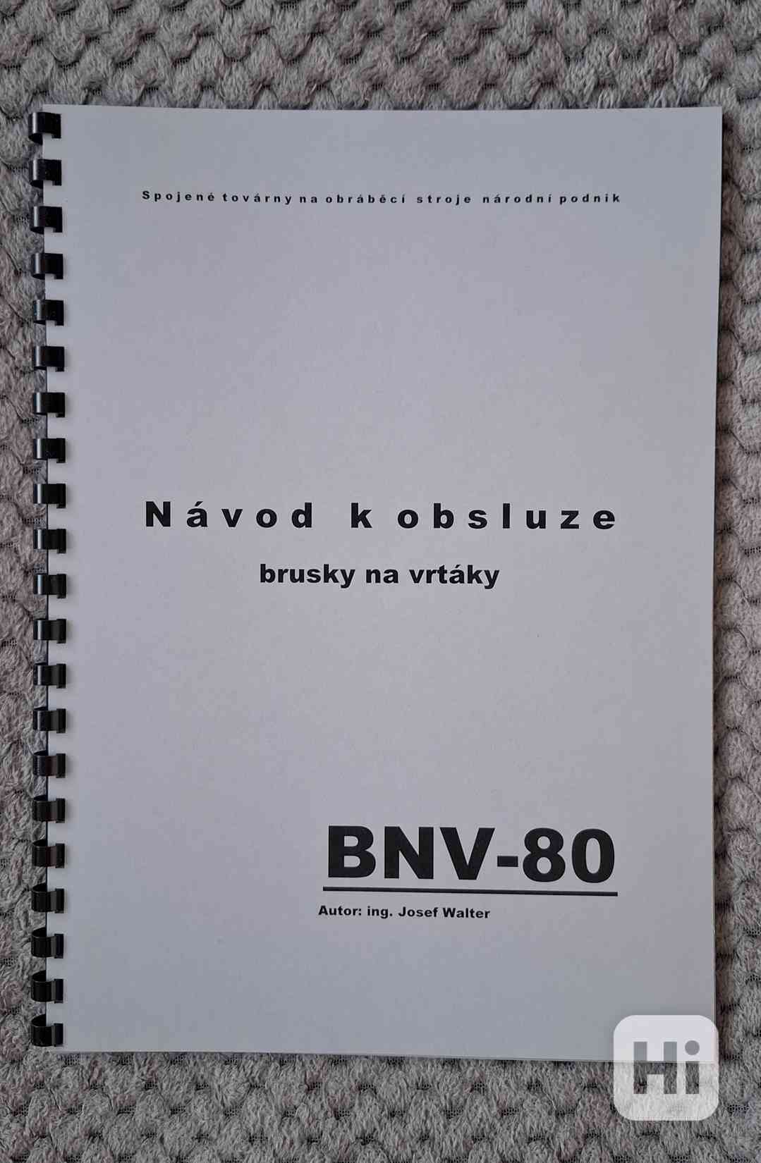 Návod brusky na vrtáky BNV-80 - foto 1