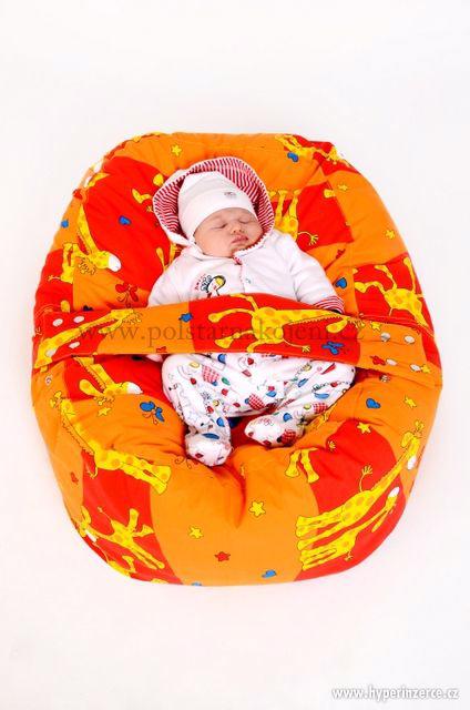 Relaxační pelíšek pro miminka, děti i dospělé - foto 3