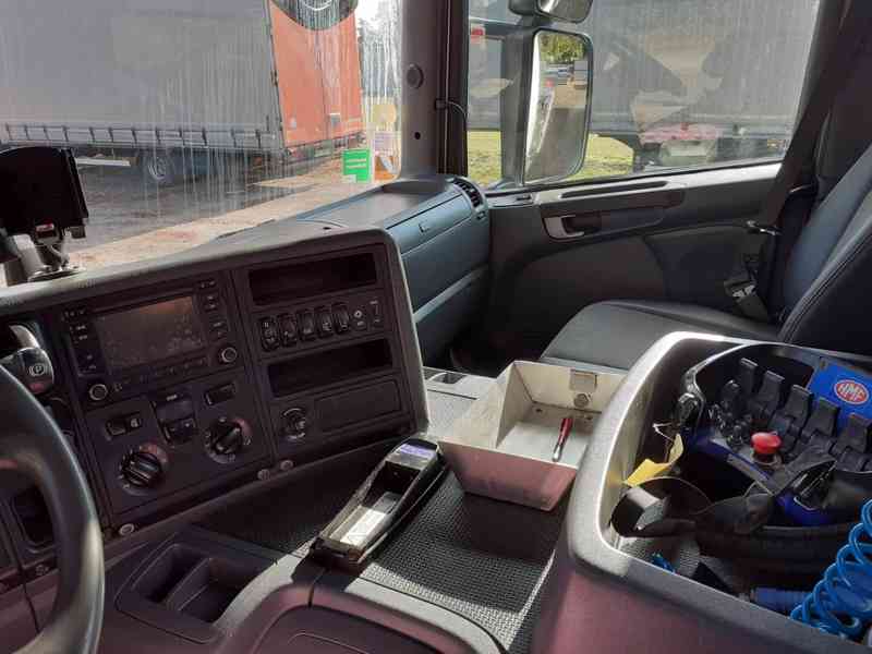 Scania P 280 sklápěč KRAN HMF - foto 8