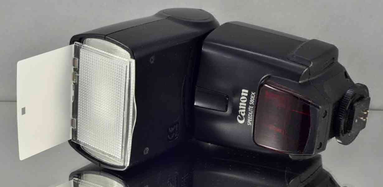 Canon Speedlite 580 EX **E-TTL II*master-slave - foto 5