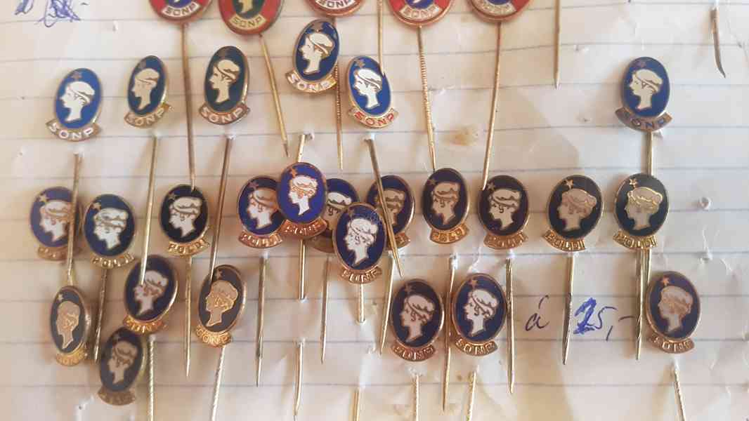 Retro odznaky SONP Poldi Kladno - foto 6