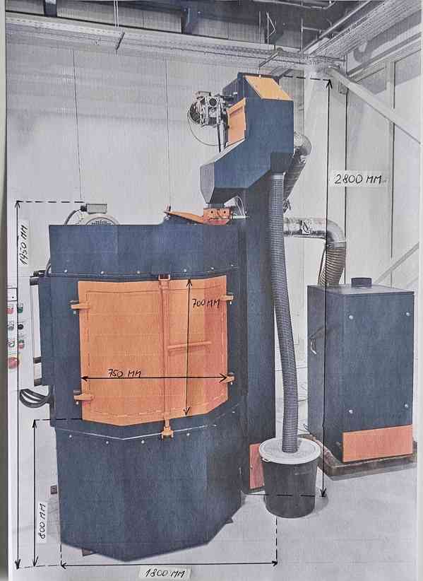 Stolový tryskač , průměr stolu 1000mm. - foto 3