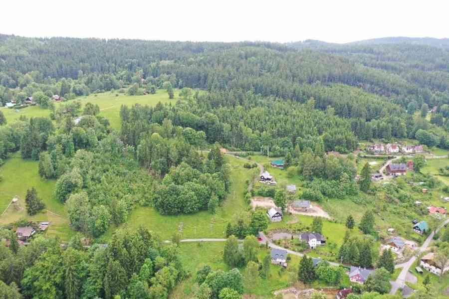 Stavební pozemek 940 m² v srdci Jizerských hor – Dolní Maxov - foto 4
