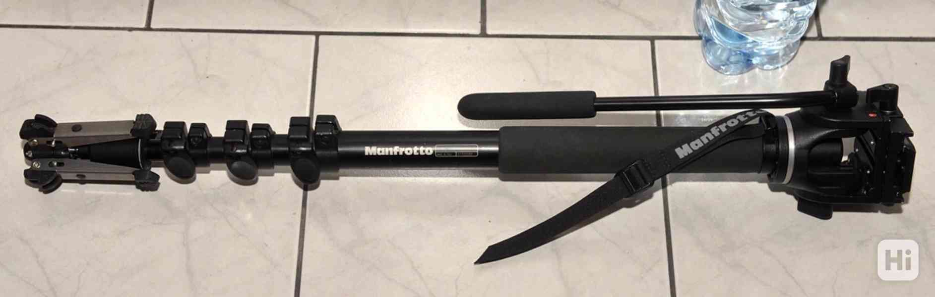 Manfrotto 561B **fluidní monopod s videohlavou*Nosnost: 4KG - foto 3