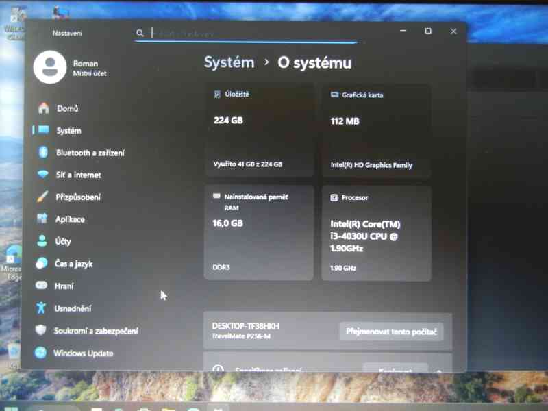 Acer TravelMate P256,Intel Core i3-4030U - foto 9