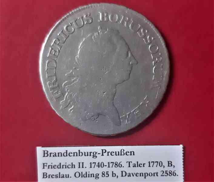 Tolar 1770 B Prusko (Nr.3) Brandenburg-Preußen, - foto 1