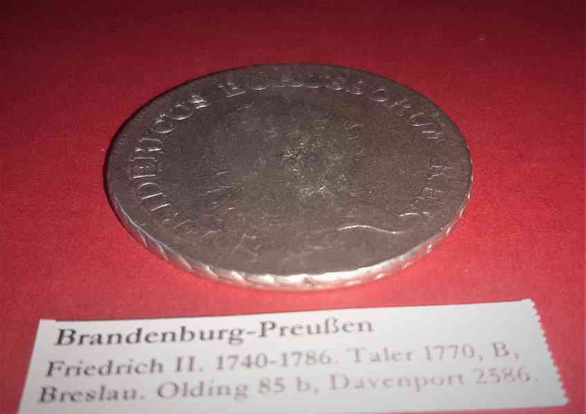 Tolar 1770 B Prusko (Nr.3) Brandenburg-Preußen, - foto 4