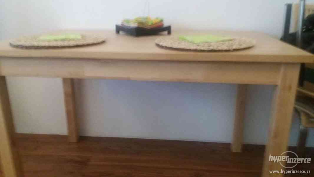 Borovicový jídlení stůl - foto 1