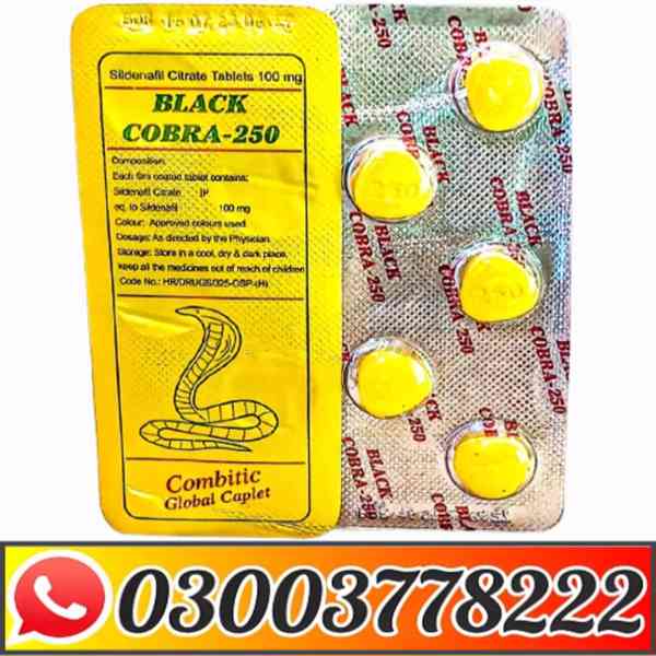 Black Cobra Tablets 250mg In Pakistan | 03003778222
