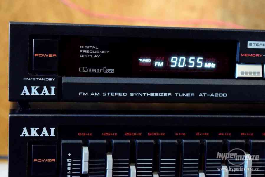 AKAI AM-A200 + AT-A200 STEREO ZESILOVAČ + TUNER !! - foto 2