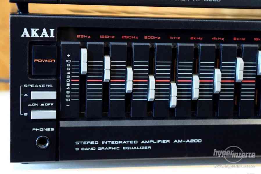 AKAI AM-A200 + AT-A200 STEREO ZESILOVAČ + TUNER !! - foto 3