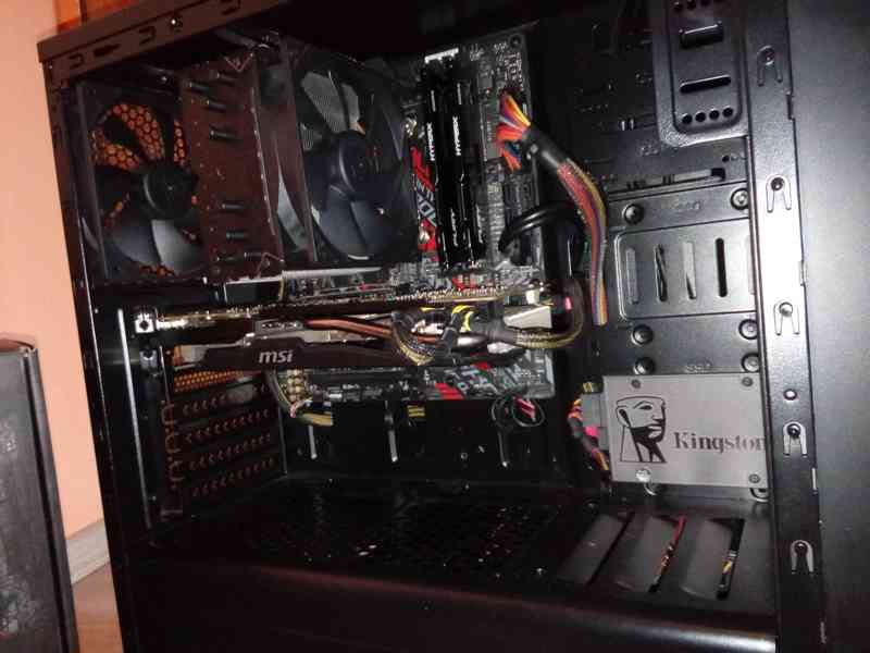 HERNÍ PC INTEL i5-8600, 16GB RAM, GTX 770, 2x SSD, WIN10 PRO - foto 4
