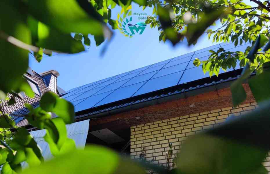 14,4kWp Maysun Solar 390W solární moduly FV panely bez daně  - foto 5