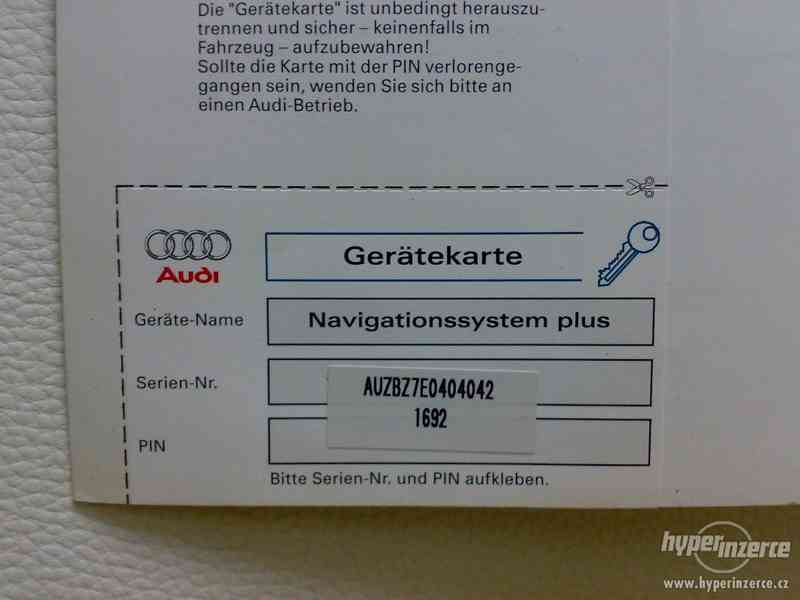 Audi Originál Autorádio + Navigace - foto 3