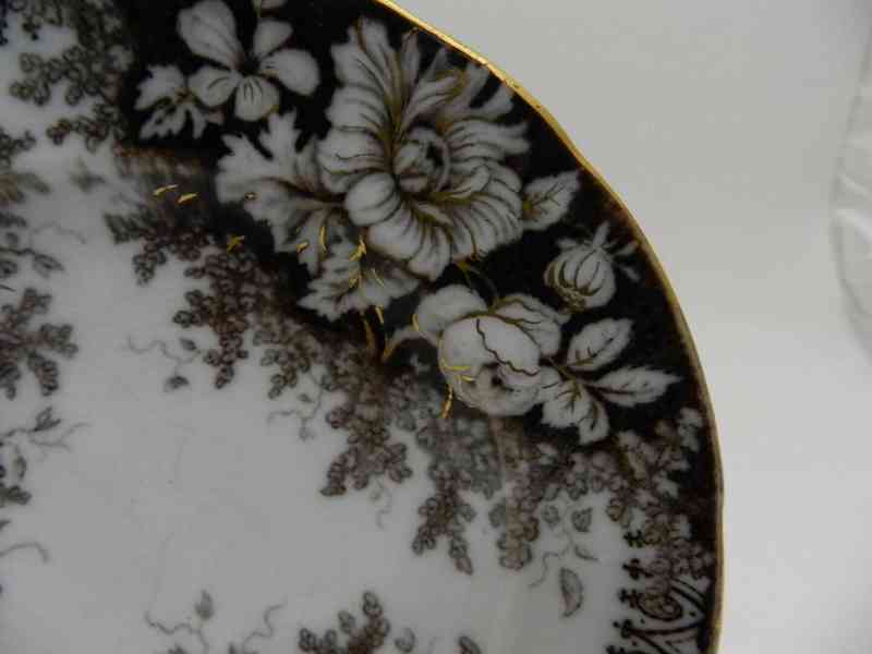 Dekorační hnědý Talíř A. Nowotny Altrohlau Stará role 19cm - foto 4