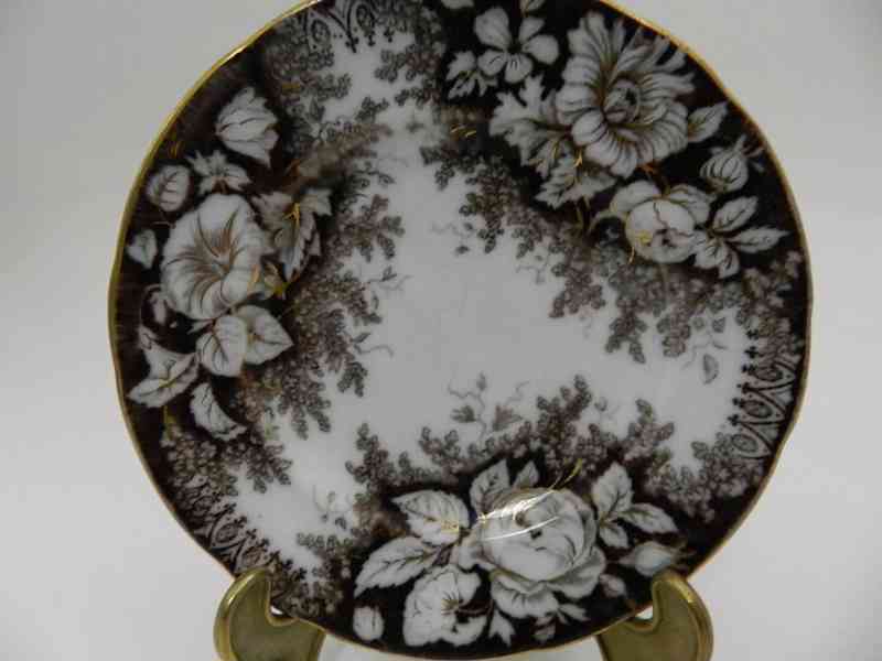 Dekorační hnědý Talíř A. Nowotny Altrohlau Stará role 19cm - foto 2