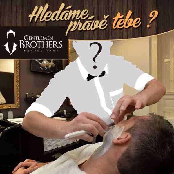 Hledáme holiče (kadeřníka) do barbershopu v Praze - foto 1