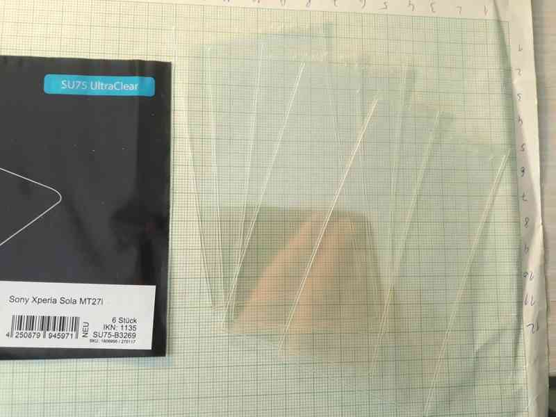  Ochranné fólie Savvies na Sony Xperia Sola MT27i - 5 ks 