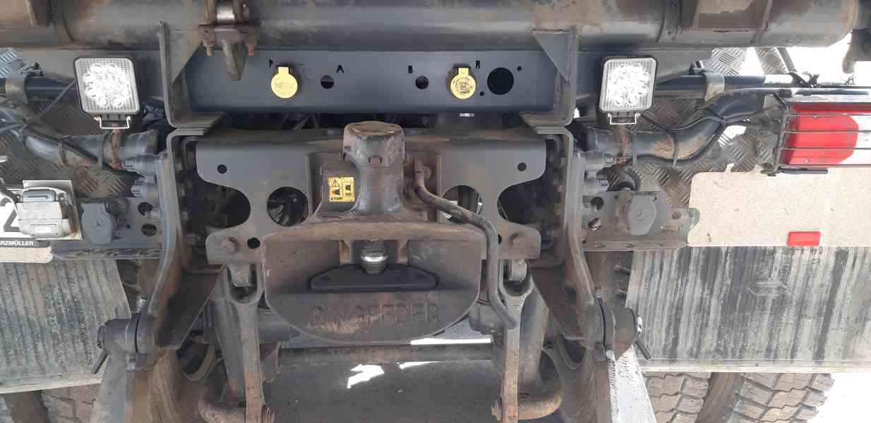 Sklápěč MB AROCS 8x4 MEILLER Bordmatic / elektr. plachta - foto 5