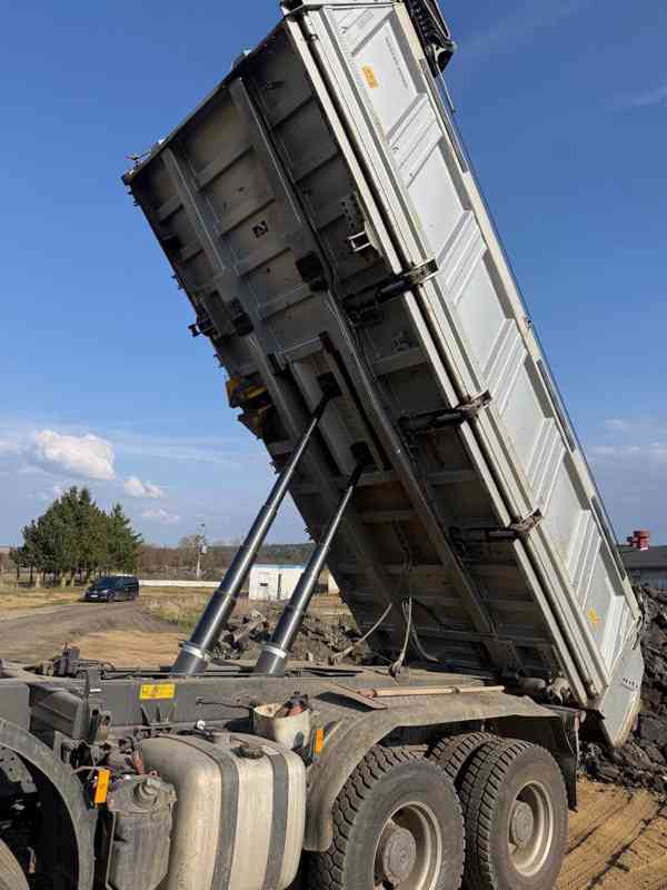 Sklápěč MB AROCS 8x4 MEILLER Bordmatic / elektr. plachta - foto 5