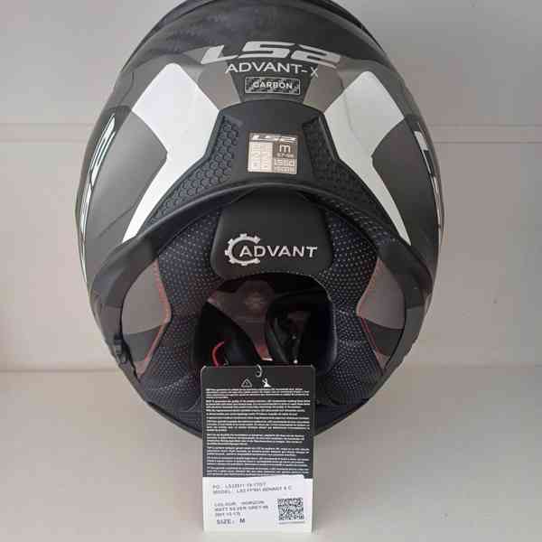Silniční překlápěcí přilba LS2 ADVANT X CARBON - foto 9