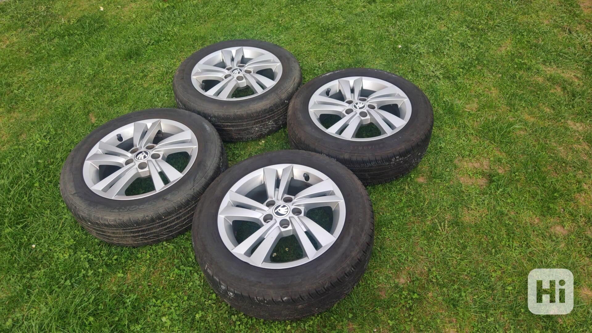 Originál sada kol ŠKODA - ALU disky 15'' - foto 1