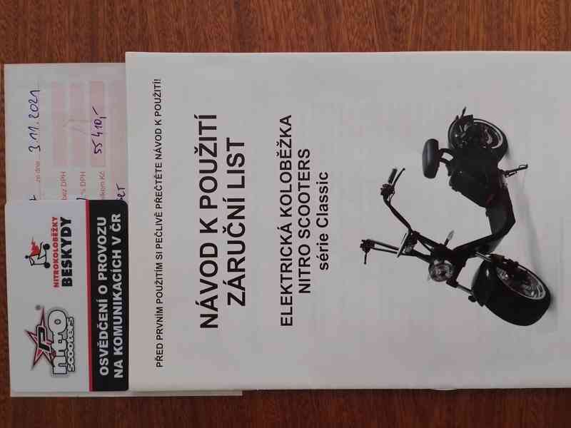 Prodej elektrokoloběžky Nitro Scooters Classic 1000 SL - foto 9