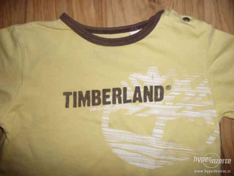 Žluté triko Timberland na 2-3roky-vel.98 - foto 2
